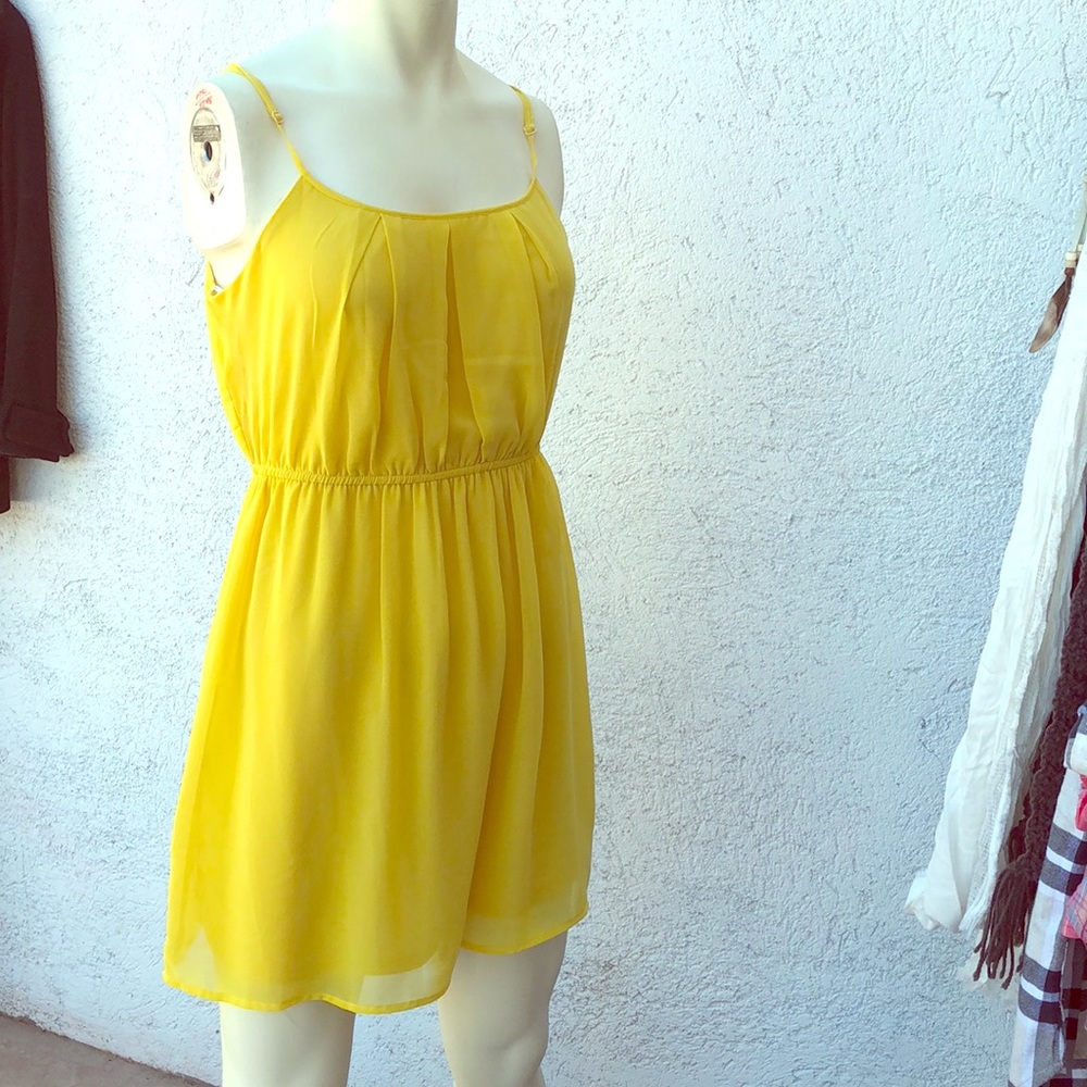 Yellow dress